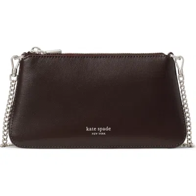 Kate Spade New York Grace Fine Grain Leather Shoulder Bag In Brown