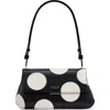 Kate Spade New York Grace Smooth Leather Convertible Shoulder Bag In Black Multi.