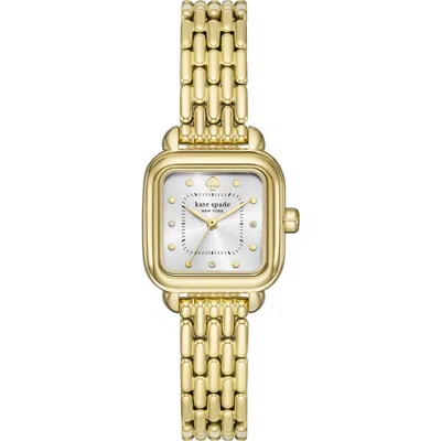 KATE SPADE KATE SPADE NEW YORK GRACIE SQUARE BRACELET WATCH, 25MM