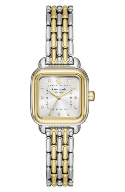 KATE SPADE KATE SPADE NEW YORK GRACIE SQUARE BRACELET WATCH, 25MM