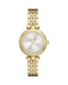 Kate Spade Gracie Round Watch In Gold