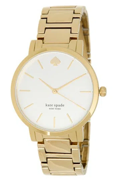 Kate Spade New York Gramercy Bracelet Watch, 38mm In Gold
