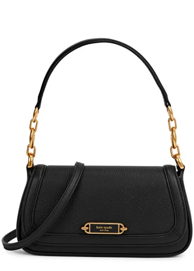 Kate Spade New York Gramercy Small Leather Shoulder Bag In Black