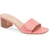 Kate Spade New York Groove Slide Sandal In Peach Nectar