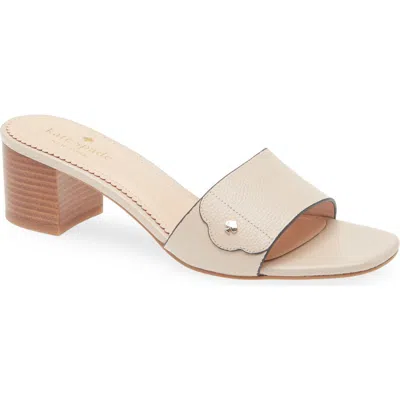 Kate Spade New York Groove Slide Sandal In Warm Beige