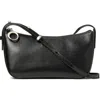 Kate Spade New York Halo Fine Grain Leather Crossbody Bag In Black