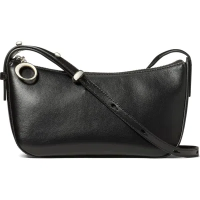 Kate Spade New York Halo Fine Grain Leather Crossbody Bag In Black