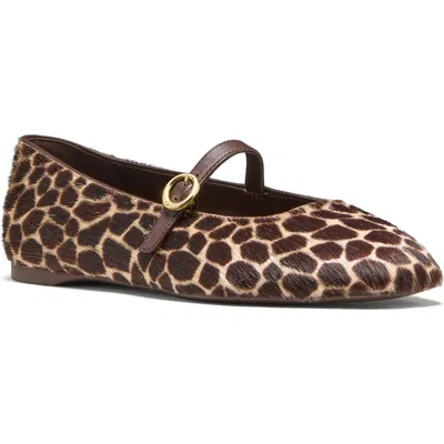 Kate Spade New York Halo Genuine Calf Hair Mary Jane Flat In Multi