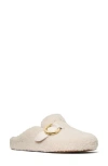 Kate Spade New York Halo Genuine Shearling Clog In Animal Print