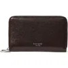 Kate Spade New York Halo Glazed Medium Bifold Wallet In Brown