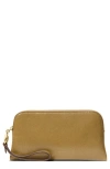 Kate Spade Halo Glazed Wristlet In Green