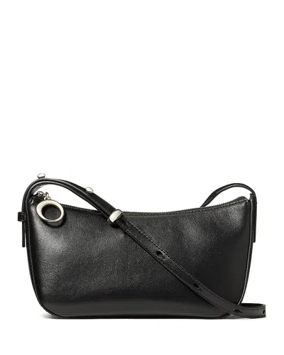 Kate Spade New York Halo Fine Grain Leather Crossbody Bag In Black
