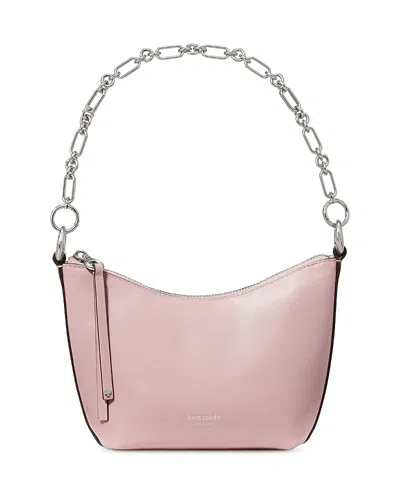 Kate Spade New York Halo Mini Chain Leather Shoulder Bag In Pink