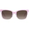 Kate Spade New York Harlow 55mm Square Sunglasses In Purple