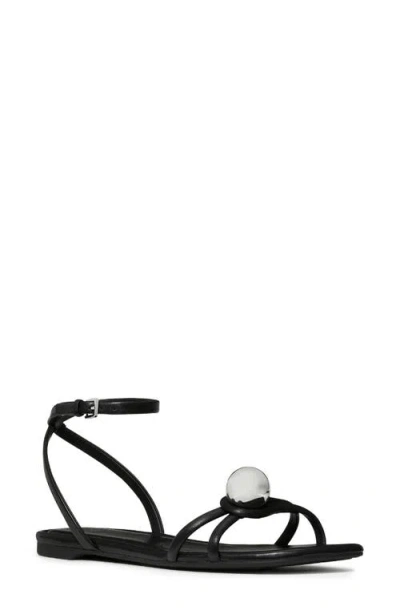 Kate Spade New York Harmony Ankle Strap Sandal In Black