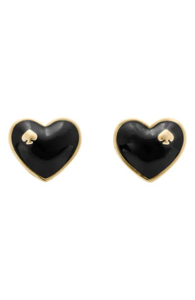 Kate Spade New York Heart Spade Stud Earrings In Multi