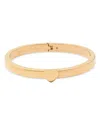 Kate Spade New York Heart You Bangle Bracelet In Gold-tone Stainless Steel In Gold