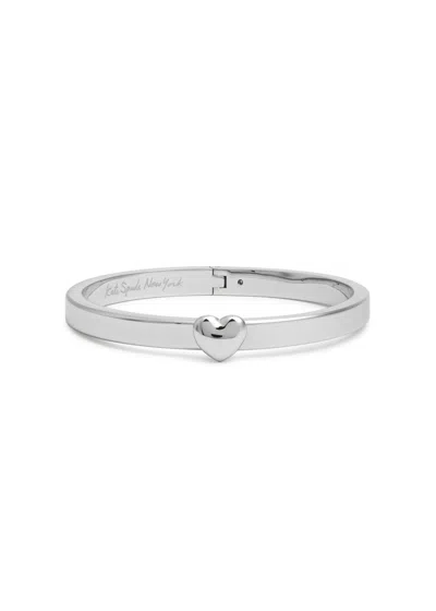 Kate Spade New York Heart You Bangle In Metallic