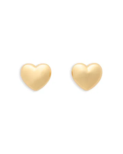 Kate Spade New York Heart You Mini Polished Stud Earrings In Gold