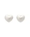 Kate Spade New York Heart You Mini Polished Stud Earrings In Silver