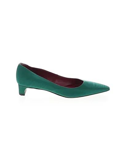 Pre-owned Kate Spade New York Heels In Green