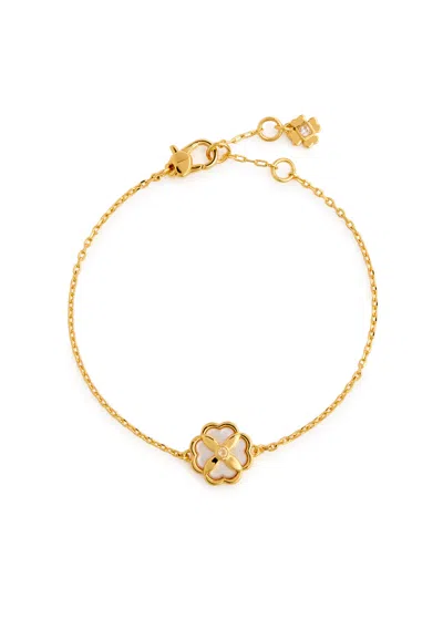 Kate Spade New York Heritage Bloom Gold-plated Bracelet