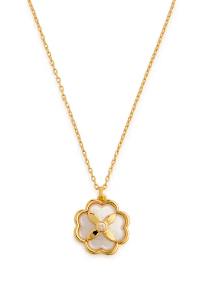 Kate Spade New York Heritage Bloom Gold-plated Necklace