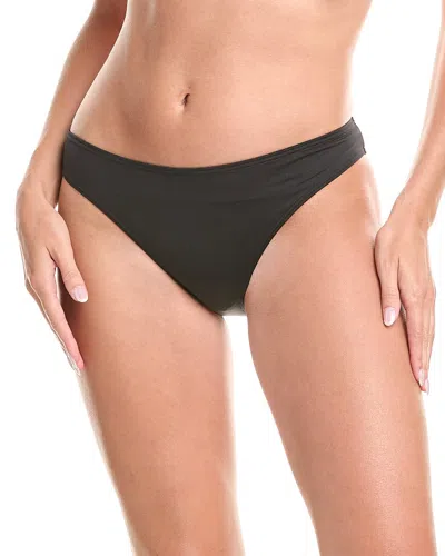 Kate Spade New York High-cut Bikini Bottom In Black