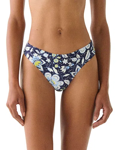 Kate Spade New York High Cut Bikini Bottom In Multi