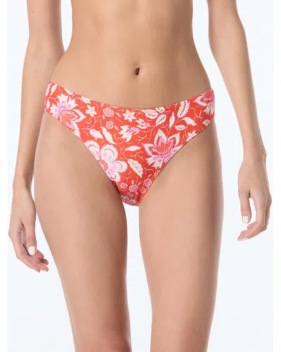 Kate Spade New York High Cut Bikini Bottom In Multi