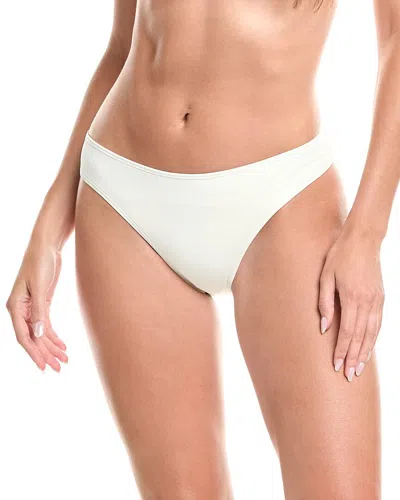 Kate Spade New York High-cut Bikini Bottom In Neutral