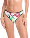 Kate Spade New York High-cut Bikini Bottom In White