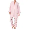 Kate Spade New York Sherpa Fleece Bed Jacket In Rose