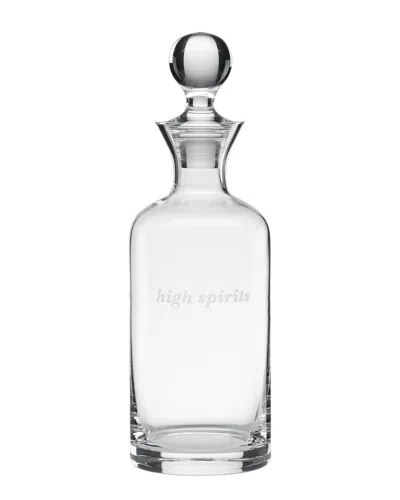 Kate Spade New York High Spirits Decanter In Transparent