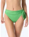 Kate Spade New York High Waist Bikini Bottom In Animal Print