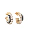 Kate Spade New York Hint Of Shimmer Stacked Huggies Earrings In Gold