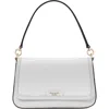 Kate Spade New York Hudson Colorblock Pebbled Leather Satchel In Stone Path