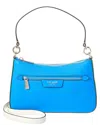 Kate Spade New York Hudson Colorblocked Convertible Leather Crossbody In Blue