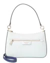 Kate Spade New York Hudson Colorblocked Convertible Leather Crossbody In Blue