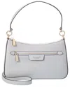 Kate Spade New York Hudson Convertible Leather Crossbody In Gray