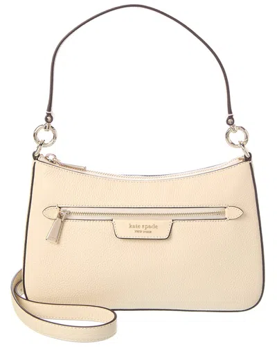 Kate Spade New York Hudson Convertible Leather Crossbody In Neutral
