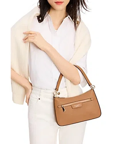 Kate Spade Hudson Pebbled Leather Medium Shoulder Bag In Bungalow