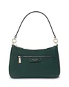 Kate Spade New York Hudson Pebbled Leather Medium Shoulder Bag In Northern Pine