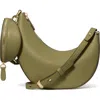 Kate Spade New York Hug Pebble Leather Crossbody Bag In Green
