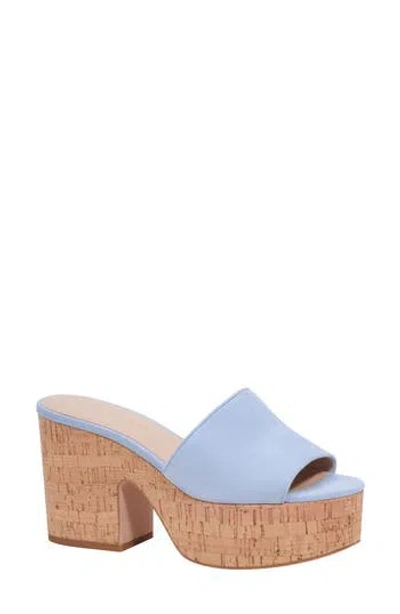 Kate Spade New York Ibiza Platform Sandal In Blue