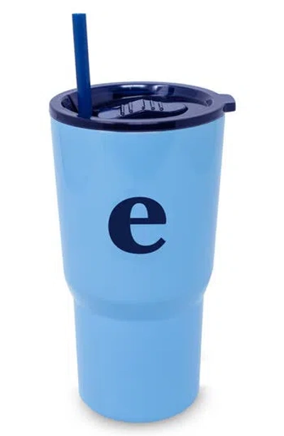 Kate Spade New York Initial 20-ounce Tumbler In Blue