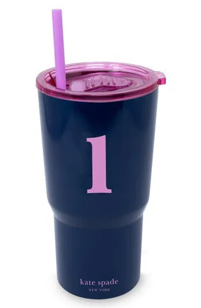 Kate Spade New York Initial 20-ounce Tumbler In Multi
