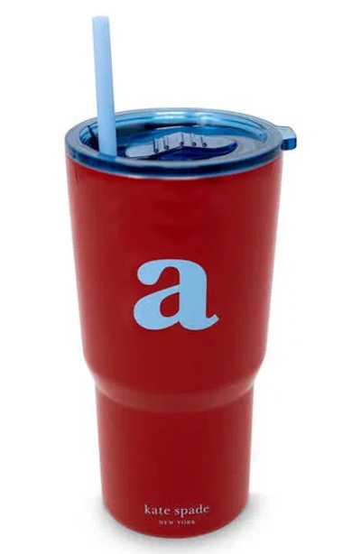 Kate Spade New York Initial 20-ounce Tumbler In Multi