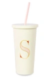 Kate Spade New York Initial Straw Tumbler