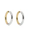 Kate Spade New York Interlock Medium Hoop Earrings, 1.4 In Multi